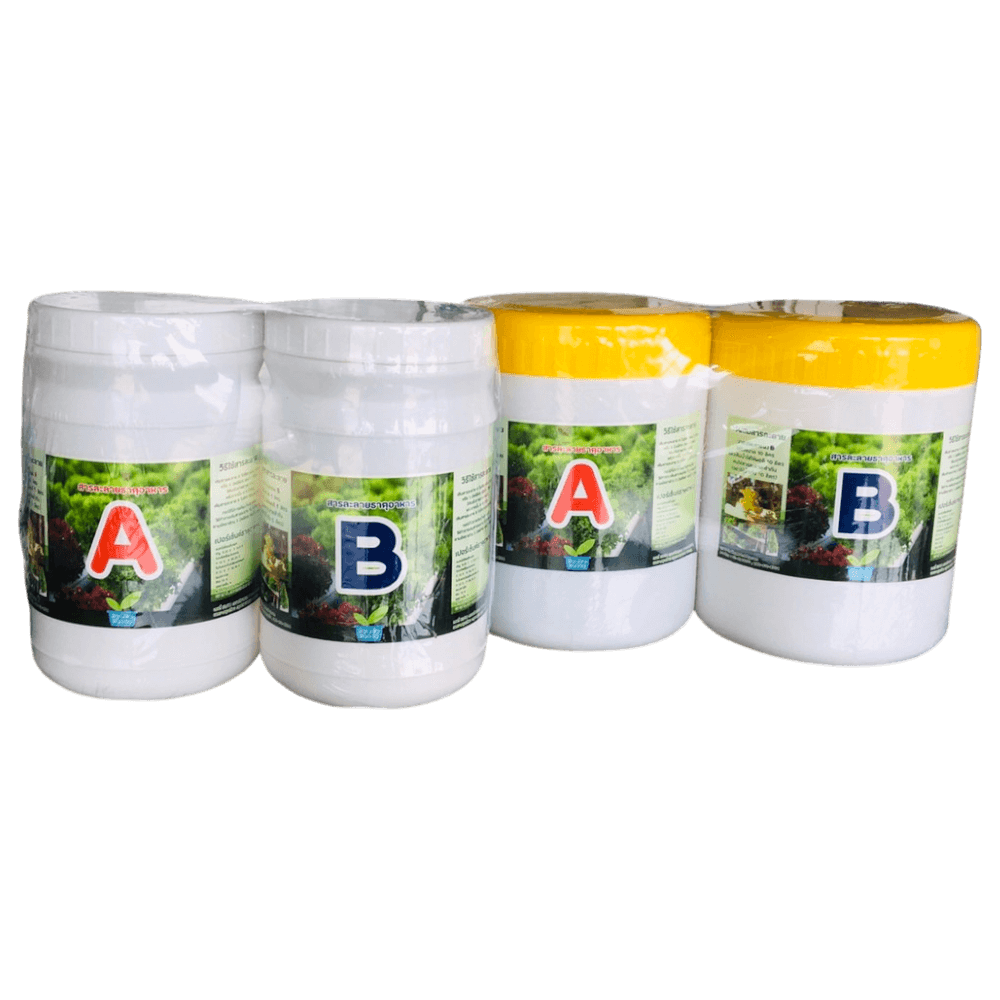 ปุ๋ยไฮโดรโปนิกส์ HYDROHOBBY AB 5 ลิตร (ชนิดผง)
